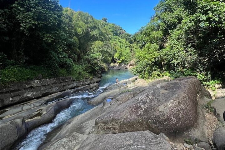 El Yunque Waterslide and Waterfall beach Tour with Food n Photos