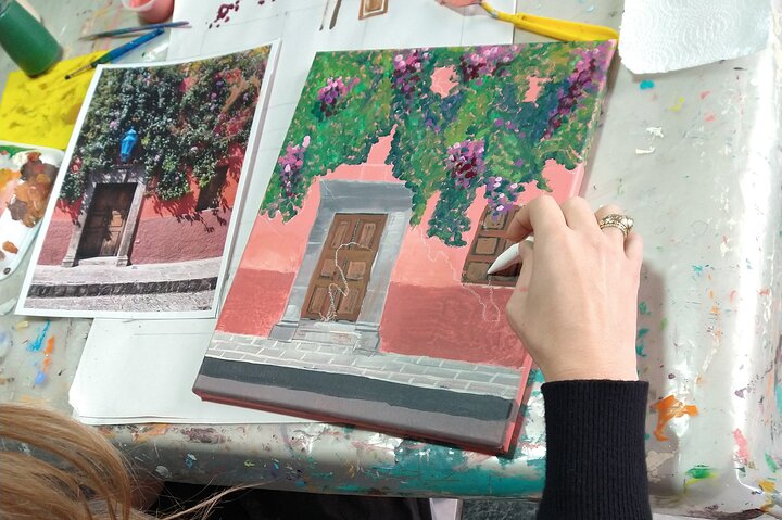 One Painting in One Day, Doors of San Miguel