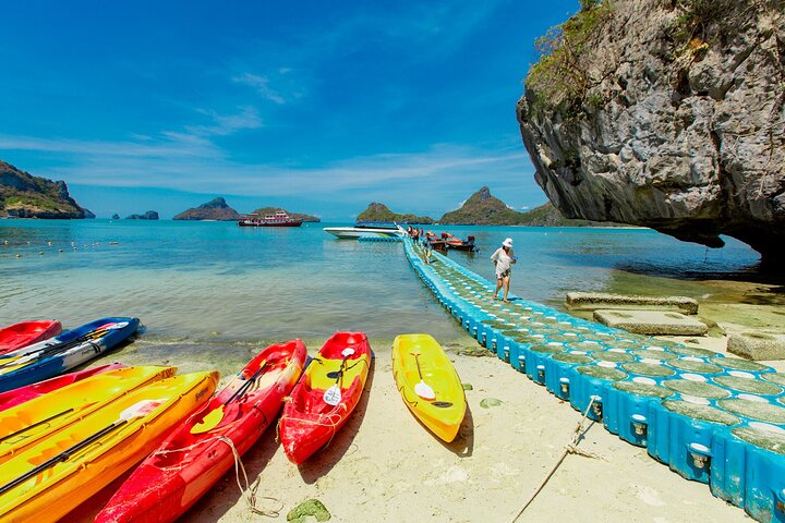Snorkel and Kayak at Angthong National Marine Park By Speedboat From Koh Phangan