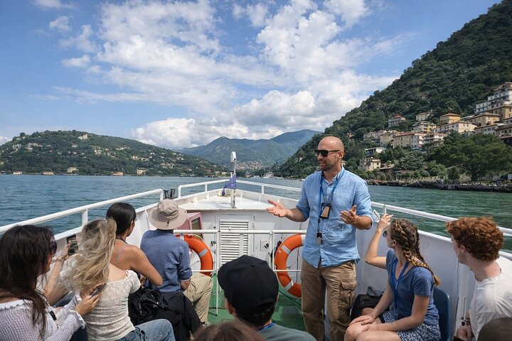 Small-Group Lake Como & Lugano: 2 Countries in 1 Day, Boat Cruise