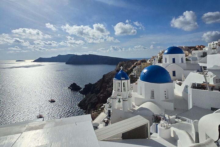 Santorini Private Tour Blue Domes