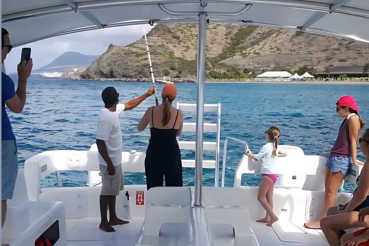 Private Coastal Boat Tour on St. Kitts and Nevis