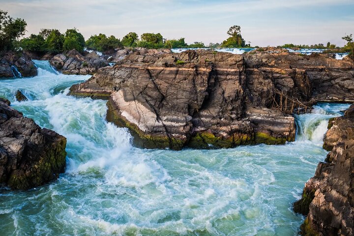 Li Phi Somphamit Waterfalls Adventure from Pakse