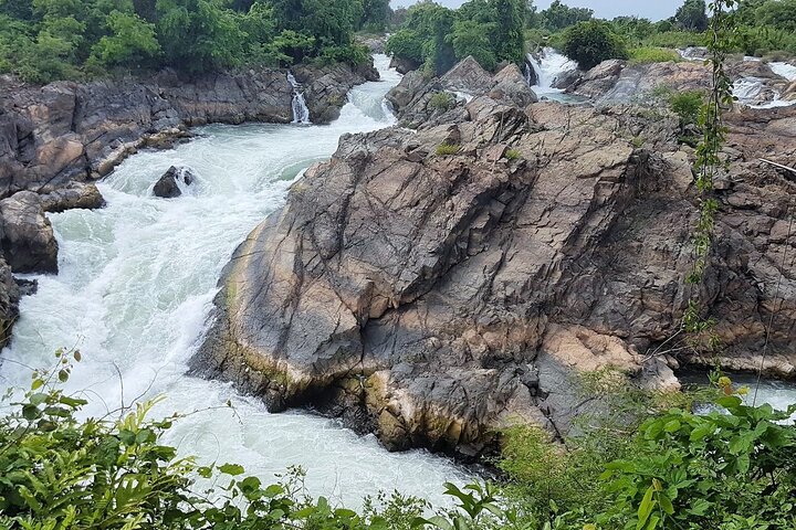 Li Phi Somphamit Waterfalls Adventure from Pakse