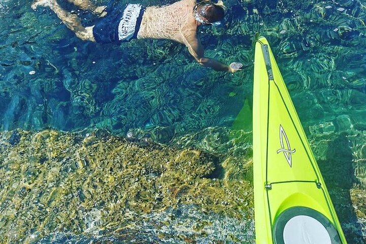Kayak experience with Carnassa Tour in Cinque Terre + Snorkeling