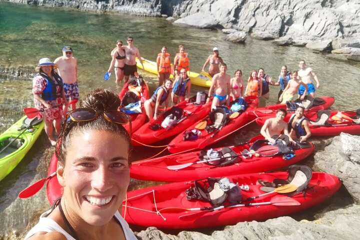 Kayak experience with Carnassa Tour in Cinque Terre + Snorkeling