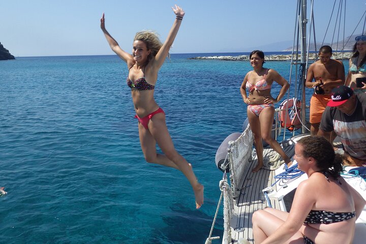 Naxos Blue Lagoon-Cave-Natural Clay Mud-bath -Piso Livadi Shared