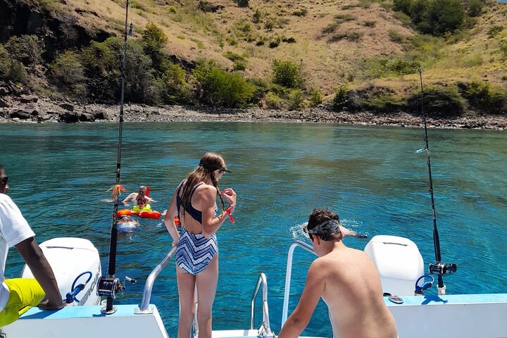 Private Coastal Boat Tour on St. Kitts and Nevis