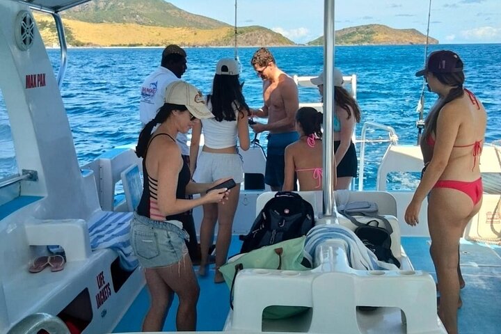 Private Coastal Boat Tour on St. Kitts and Nevis
