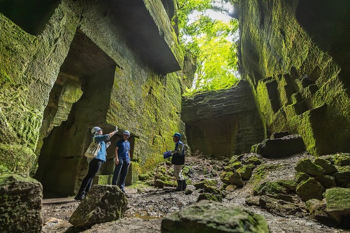 Ghibli-Inspired Adventure at Miyadani Quarry Ruins, Fukui