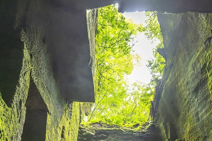 Ghibli-Inspired Adventure at Miyadani Quarry Ruins, Fukui