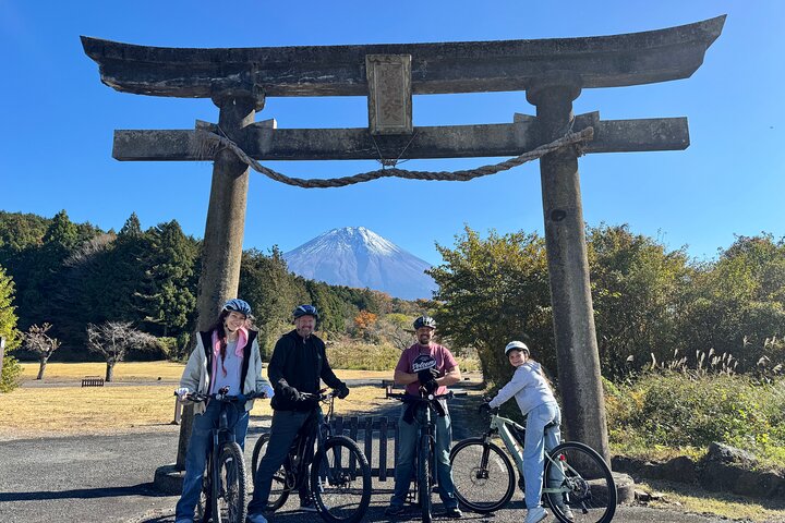 Private Full-Day Mt. Fuji Nature E-Bike Tour with Local Guide
