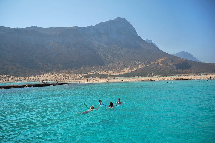 Balos & Gramvousa Luxury Catamaran Sailing Cruise from Kissamos