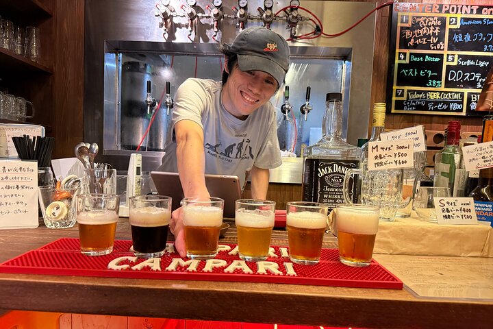 Brews of Osaka: Local Craft Beer & Tasting Tour