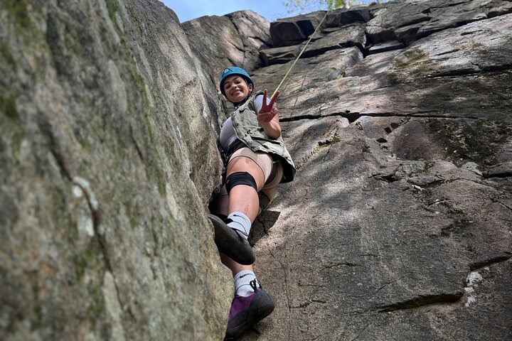 Intro to Rock Climbing in Delaware Water Gap PA