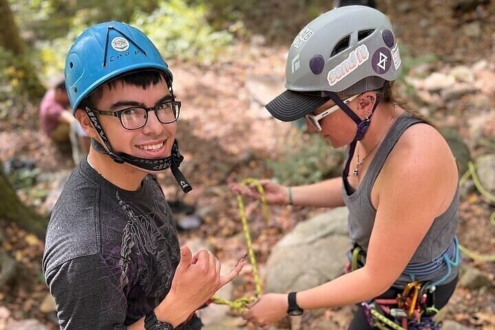 Intermediate Rock Climbing in Delaware Water Gap PA