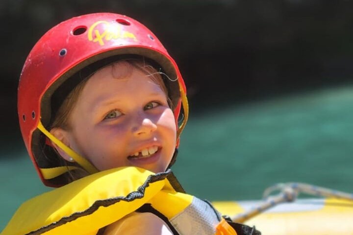 Family Rafting Vjosa River in Permet Albania