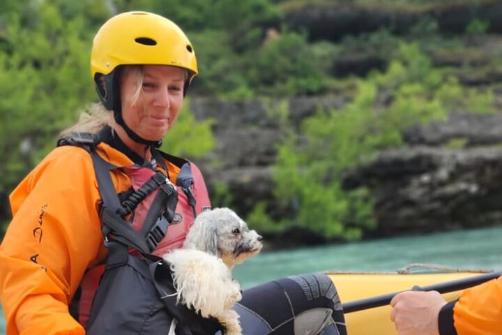 Family Rafting Vjosa River in Permet Albania