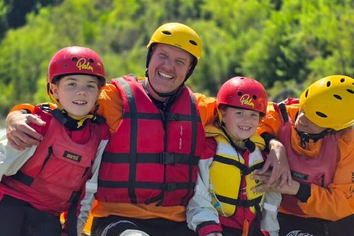 Family Rafting Vjosa River in Permet Albania