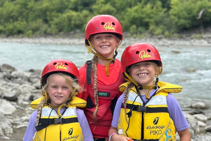 Family Rafting Vjosa River in Permet Albania