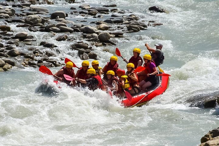 Family Rafting Vjosa River in Permet Albania