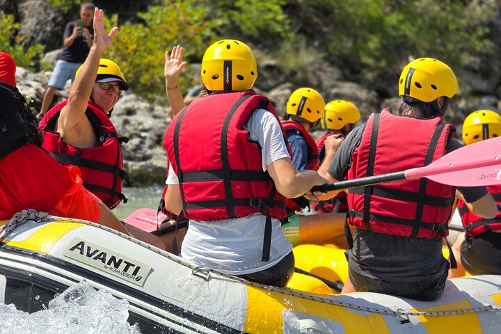 Family Rafting Vjosa River in Permet Albania