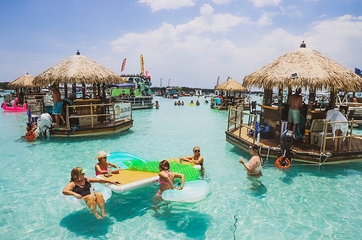 Original Cruisin' Tikis 3hr Crab Island Sandbar Adventure