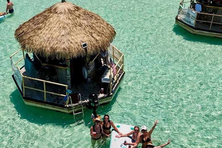 Original Cruisin' Tikis 3hr Crab Island Sandbar Adventure