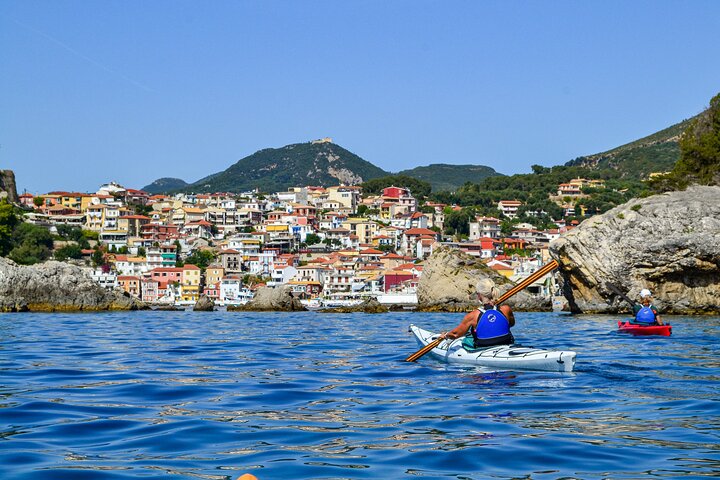 Parga Sea Kayak Adventure: Coastline & Aphrodite’s Cave