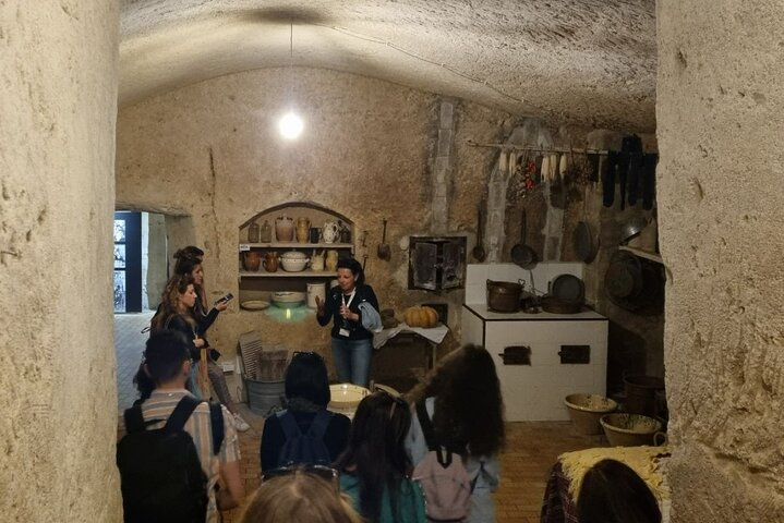 Matera Official Open Bus Tour with entrance to Casa Grotta