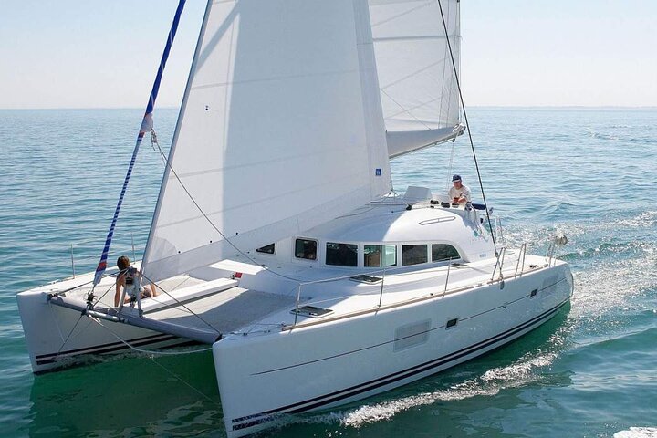 Milos Kleftiko Catamaran Cruise with Lunch Drinks and Snorkeling