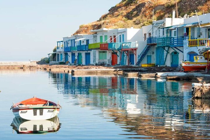 Milos Kleftiko Catamaran Cruise with Lunch Drinks and Snorkeling