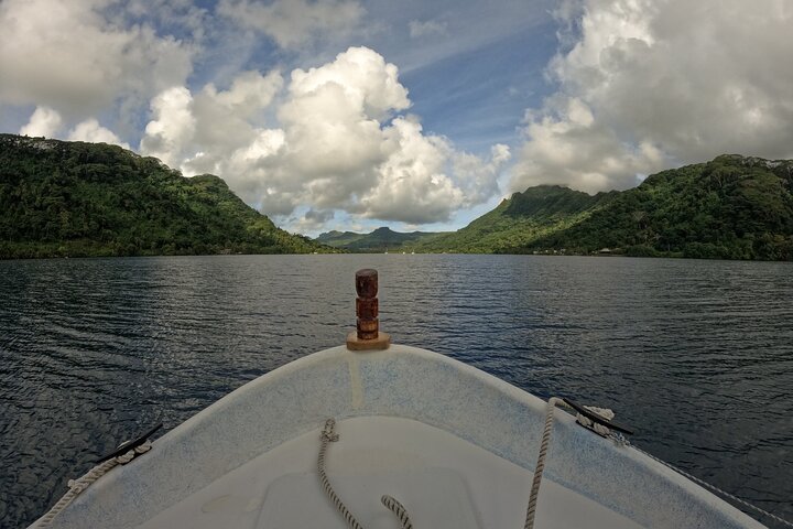 1/2 day "Treasures of Raiatea" by boat - ideal for cruise passengers