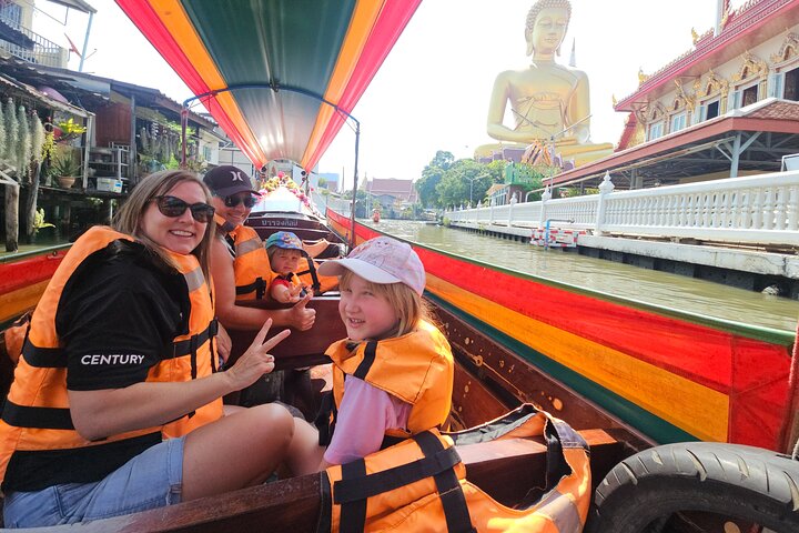 Bangkok Canal Longtail Boat Private Tour