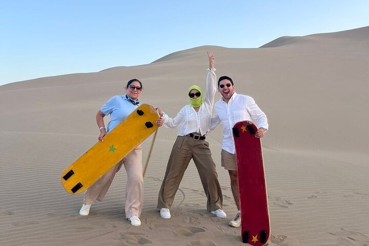 From Ica to Huacachina: Buggy and Sandboarding Tour with Sunset