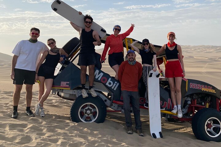 From Ica to Huacachina: Buggy and Sandboarding Tour with Sunset