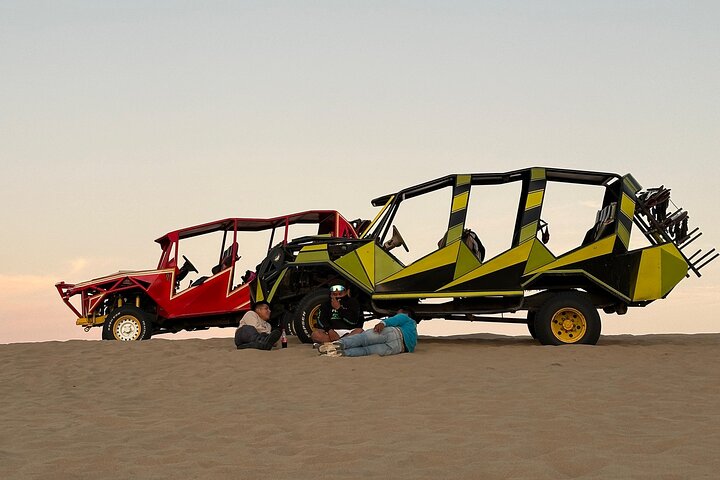 From Ica to Huacachina: Buggy and Sandboarding Tour with Sunset