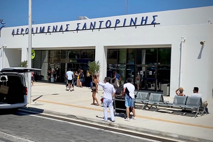 Santorini Private Transfer | Airport, Port & Hotel Pickup (24/7)