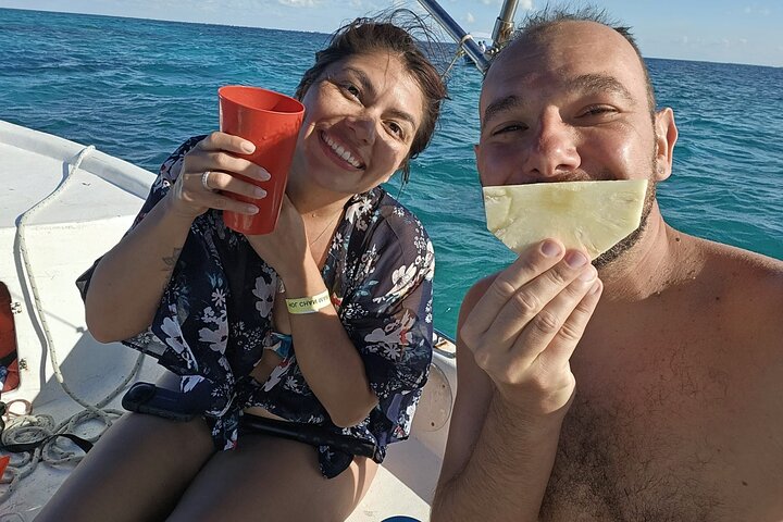 Let's snorkel Hol Chan the Best Marine Reserve in Belize