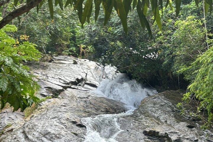 El Yunque Waterslide and Waterfall beach Tour with Food n Photos