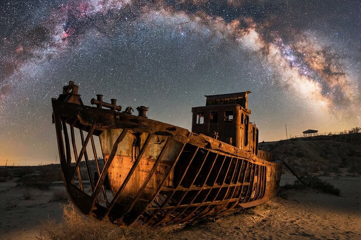 2 Day Aral Sea Eco Tour with Yurt Stay from Nukus