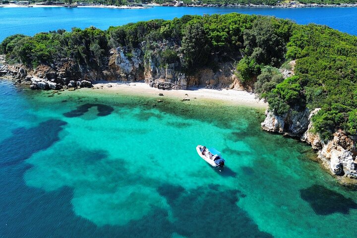 SpeedBoat Trip to 5 Islands of Ksamil & Swimming