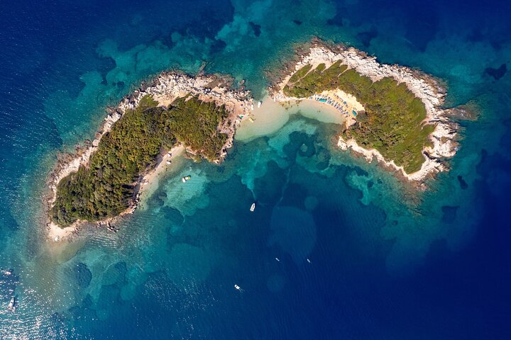 SpeedBoat Trip to 5 Islands of Ksamil & Swimming
