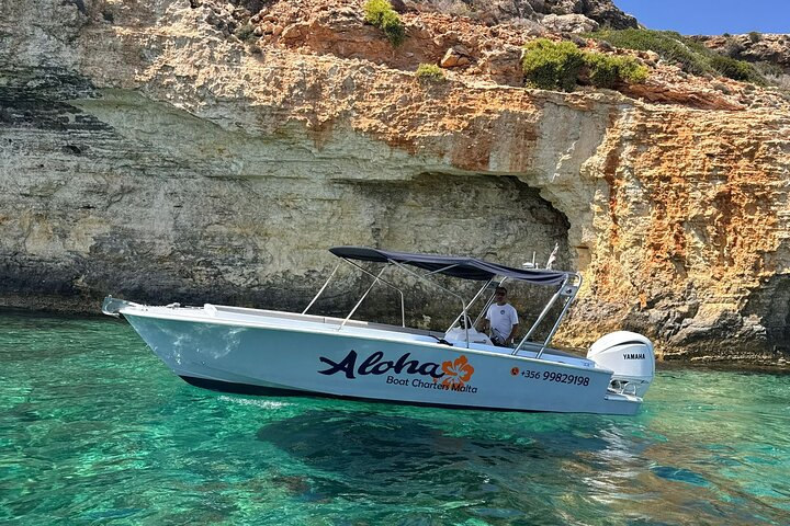 Malta: Private Boat Trip & Cruises Comino, Blue Lagoon, Gozo