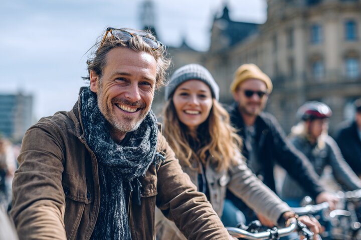 Leipzig exclusive : Guided bike tour for a private group