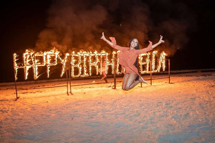 Birthday Fire Show experience in Montego Bay