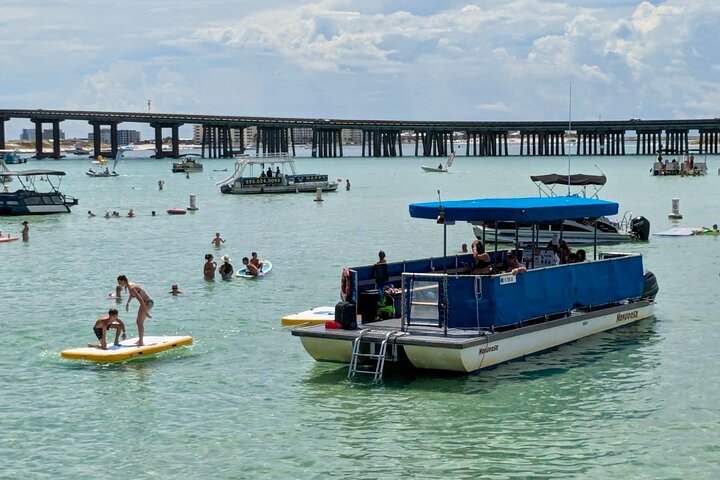 3 Hour Crab Island Tour from Destin Non-Private with Floats