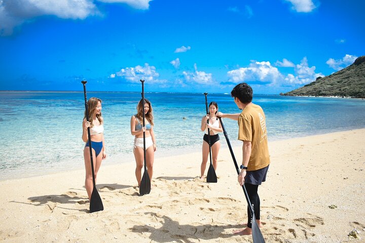 Cheap Miyakojima (Clear SUP & Sea Turtle Snorkel) No extra charge | Full refund guarantee | Free rentals and photos | 1 year old - OK!
