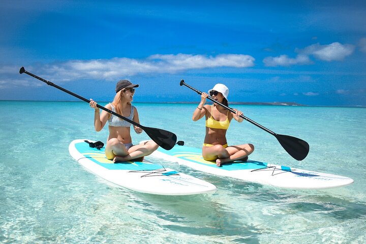 Miyakojima Standard Plan [SUP & Sea Turtle Snorkel] No extra charge｜Full refund guarantee｜Free rental and photos｜1 year old ~ OK｜Empty handed