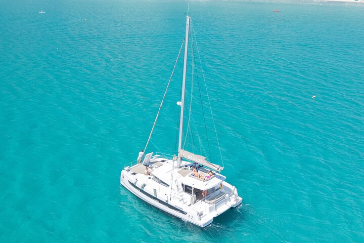 Cagliari Catamaran Sailing Tour Scenic Coastline and Snorkeling